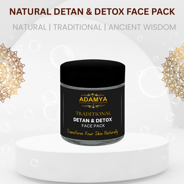 TRADITIONAL DETAN AND DETOX FACE PACK
